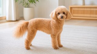 トイプードルのしっぽが長いのは変？断尾していない理由と注意点 